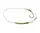 CARP PRO Готовий повiдок 25 LB з гачком №2 Long Shank-Aligner