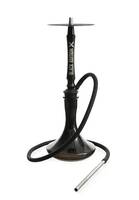 Кальян из стали Tiaga Hookah - Black Edition X на колбе Craft черная