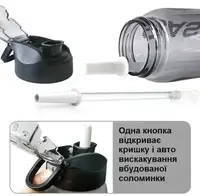 Пляшка CASNO KXN-1247 1 л, Black