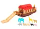 Детский конструктор Technok Toys 48 Ной и его ковчег 10 фигурок животных 190 деталей. Multicolor (178494)