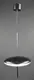Люстра подвесная на 3 лампочки 28146 Черный 35-180х30х30 см.