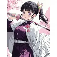 Картина по номерам Santi Demon Slayer Shinobu Kocho 955044 30х40 см