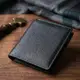 Женский оригинальный кошелек среднего размера из натуральной кожи ST Leather 19500 Черный