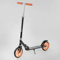 Самокат двухколесный Best Scooter Черный (42714) 
колеса PU