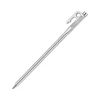 Колок стальной Naturehike NH19PJ014, 20 см, серый