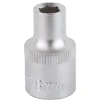 Насадка шестигранная короткая 1/2" 8мм CrV mid SIGMA (6071081)