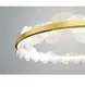 Люстра светодиодная подвесная LED светильник для квартиры на потолок лэд 26299 Бронза 20-120х80х80 см.