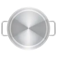 Каструля Gipfel Horeca Pro GP-50718 28 см 6.5 л срібляста