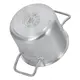 Кастрюля Gipfel Horeca Pro GP-50724 16 см 2.5 л серебристая