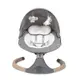 Шезлонг-качели 2в1 Kidwell LUXI Dark Melange/Wooden