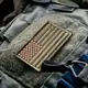 Набор шевронов 2 шт с липучкой Флаг США, Америки 5х8 см хаки, тактический, милитари нашивка, вишитий патч