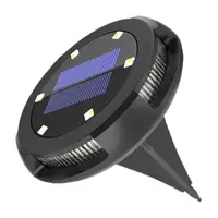 Уличный светильник Disk lights A19 8 led Теплый свет для двора и улицы