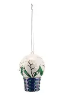 Елочная игрушка Alessi Mughetti e směraldi 6,3х9,5 см