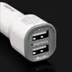 Автомобильная зарядка от прикуривателя Remax CC201 на 2 USB 2.1A White (5675)