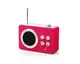 Радиоприемник Lexon Mini dolmen AM/FM - MP3 , розовый