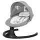 Шезлонг-качели 2в1 Kidwell LUXI Dark Melange/Black