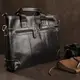 Сумка под ноутбук из гладкой кожи Vintage 14890 Коричневая