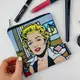 Косметичка квадратная Basic Marilyn Monroe pop art 16x16 см (KB_21M002_BL)