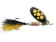Блешня-вертушка D.A.M Effzett Standart Dressed black spotted 6g