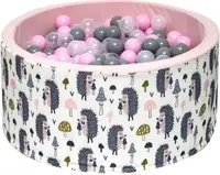 Сухой бассейн с шариками 200шт Welox розовый (Польша)