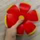 Мяч-трансформер, со светом "Flat Ball Disc: Мячик-фризби", синий