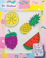 Набір наклейок YES Patch stiker Pineapple Lemon 554309