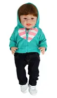 Кукла Reborn Dolls, резиновая, 57 см, съемная одежда, обувь, мягкая игрушка, памперс, бутылочка, соска. Multicolor (154256)