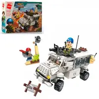 Конструктор Qman Военный QM-3212 450 деталей
