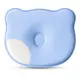 Подушка ортопедическая детская BabyComfort PAPAELLA 27×22×3 см с эффектом памяти, в форме мишки голубая