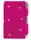 Карманный блокнот с ручкой Troika Glitz Pink