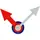 Настенные часы "Little Big Time Arrow" ?38 см