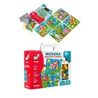 Дерев'яна гра Ферма Vladi Toys, 6 гральних полів, 90 елементів. Multicolor (115597)