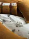 Зимнее постельное белье двусторонее фланель - овчина Istanbul Home горчичный полуторный, евро