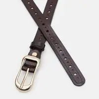 Жіночий ремінь шкіряний Borsa Leather CV1ZK-019br-brown