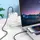 Кабель HOCO Type-C to Lightning Spirit PD transparent charging data cable U129 |27W, 1.2M|