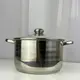 Кастрюля с крышкой Wellberg WB-13166 24 см 5.8 л