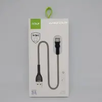 Шнур для зарядки Type-C USB GOLF GC-74 кабель Чёрный