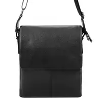 Чоловічі шкіряні сумки Borsa Leather 1t8871-black