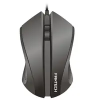 ★Мышь компьютерная FANTECH T532 Black USB проводная 3 кнопки оптическая 1200 DPI Для обеих рук