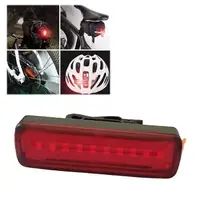 Велофонарь XFL-102-10SMD, Стоп-сигнал на заднюю раму велосипеда, Фонарь для велосипеда с акб.