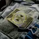 Шеврон на липучке Государственная пограничная служба Украины 6х8 см вышитый патч нашивка