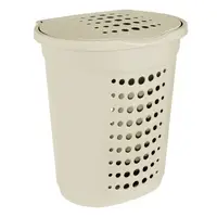 Корзина для белья Stenson 122053-beige 60 л бежевая