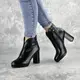 Ботильоны женские Fashion Zuess 2426 39 размер 25 см Черный
