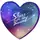 Подушка сердце 3D Shine bright like a diamond 40х40х7,5 см (3DPS_WOL006)