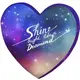 Подушка сердце 3D Shine bright like a diamond 40х40х7,5 см (3DPS_WOL006)