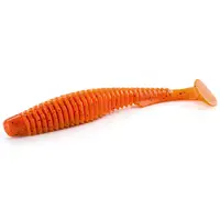 10087120 U-Shad 3.5" #049 - Orange Pumpkin/Black