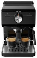 Кофеварка рожковая Krups Opio XP381810 15 Бар черная