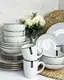 Сервиз столовый Ardesto Bagheria White AR0012WGC 12 предметов белый