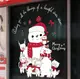 Набор новогодних наклеек на окно New Year 7 13773 45х60 см 1 лист
