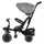 Триколісний дитячий велосипед Free2Move Elipso, black - grey